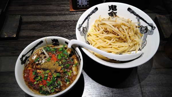 「カラシビつけ麺(並盛･シビ増し)」@カラシビ味噌らー麺・つけ麺 神田本店の写真