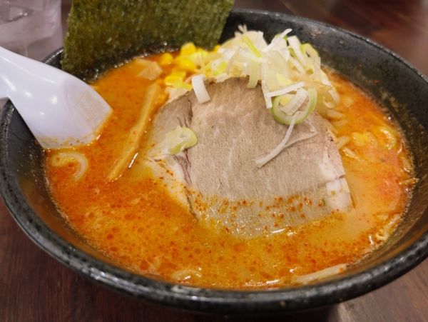 「味噌からじゃんラーメン」@北海道ラーメン 荒川みそ大将の写真
