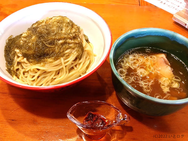 「麺を楽しむつけ麺（大盛）」@鮫麺房 さのすけの写真