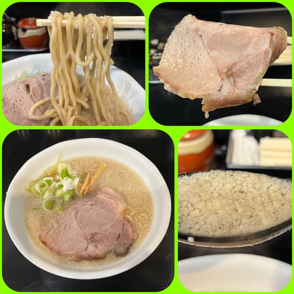 「ラーメン 太麺¥880」@頂美豚骨 かたおかの写真