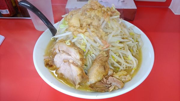 「中ラーメン（¥850）ヤサイ・アブラマシ」@立川マシマシ 上尾店の写真