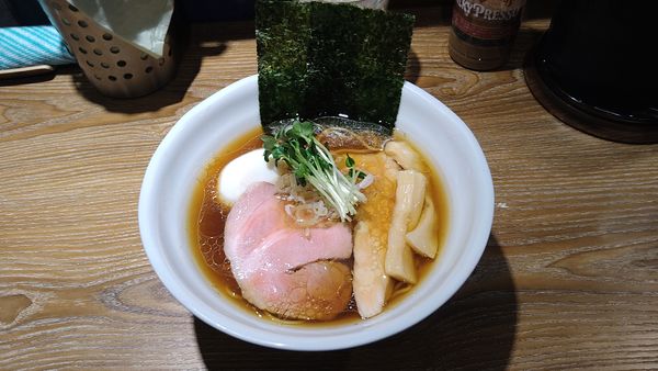 「中華そば(醤油)¥800+味玉¥100-」@中華そば やま福の写真