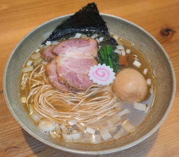 「だしそば(しお)」@だし・麺 未蕾の写真