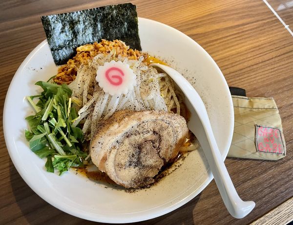 「海老白醤油汁なし」@ヤマネコ軒の写真