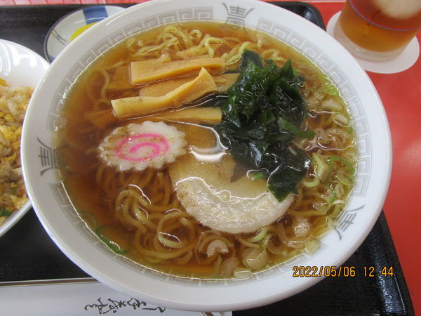 「半チャーハンラーメン 880円」@中華 金升の写真