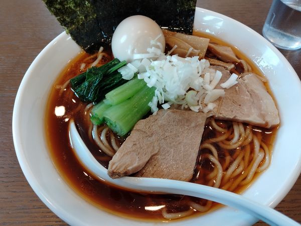 「醤油A＋味玉＋海苔」@麺処ゆきちの写真