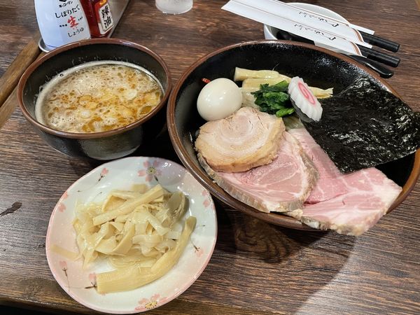 「特製つけ麺」@麺屋 真心の写真