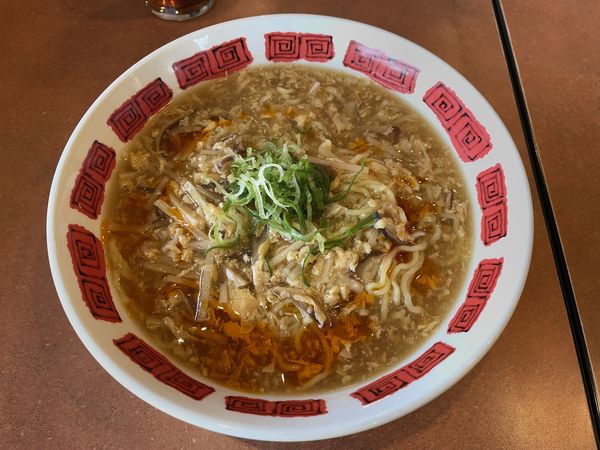 「酸辣湯麺定食」@バーミヤン 太田内ヶ島店の写真