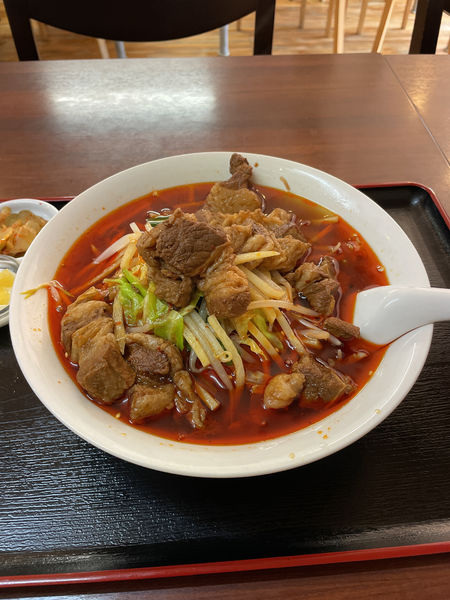 「牛肉刀削麺」@中華料理 金色大地の写真