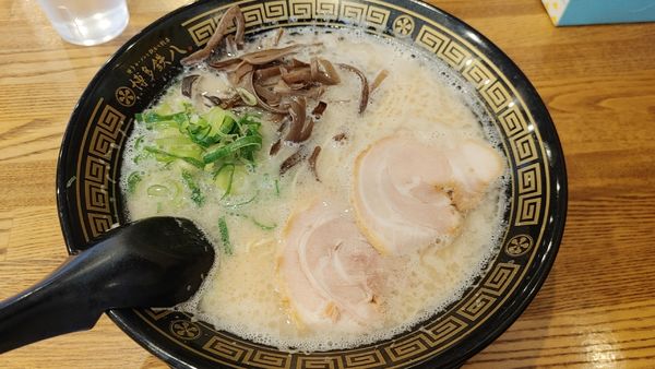 「豚骨ラーメン」@博多鉄八 元町店の写真