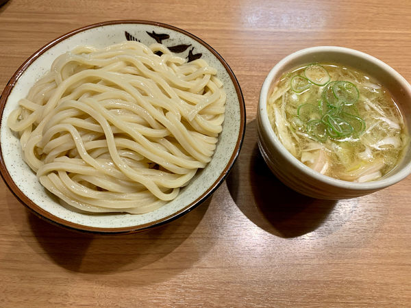 「塩つけ麺(並)」@自家製麺 じゃじゃ。の写真