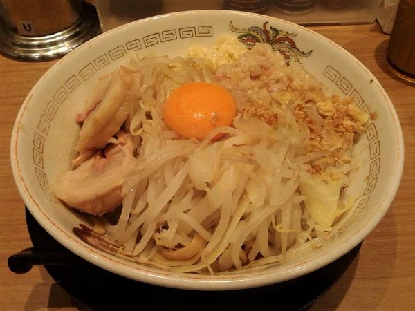 「汁なし(900円)」@豚山 上野店の写真