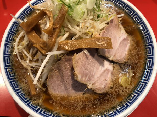 「ラーメン＋もやし増(無料)」@中華そば 大河の写真