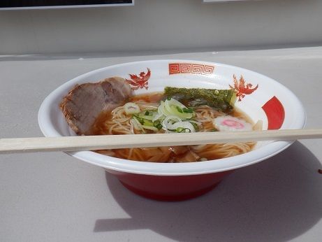 「醤油ラーメン」@つじ道ラーメン キッチンカーの写真