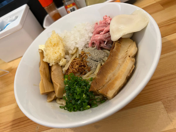 「まぜそば」@煮干らーめん 川むらの写真