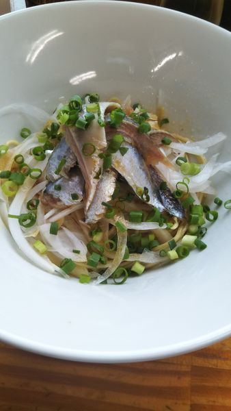 「いわしそば」@中華そば よしかわの写真