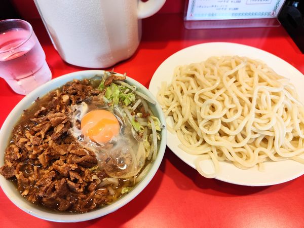 「小鉢（中盛）＋生卵」@丸長 目白店の写真