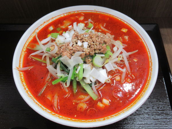 「麻辣刀削麺（968円）」@喜楽宴の写真