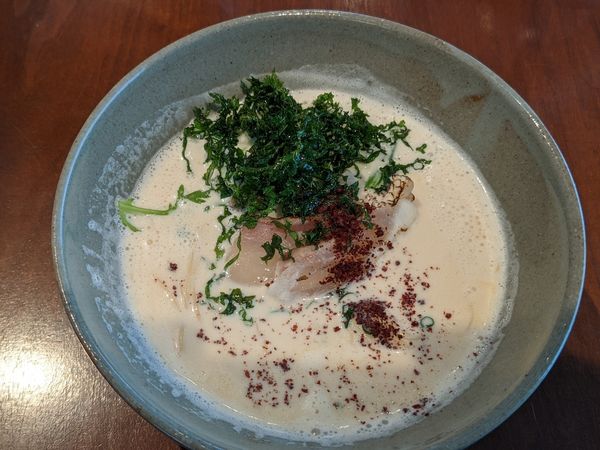 「鯛香る白湯らーめん」@島おでん MIKEの写真