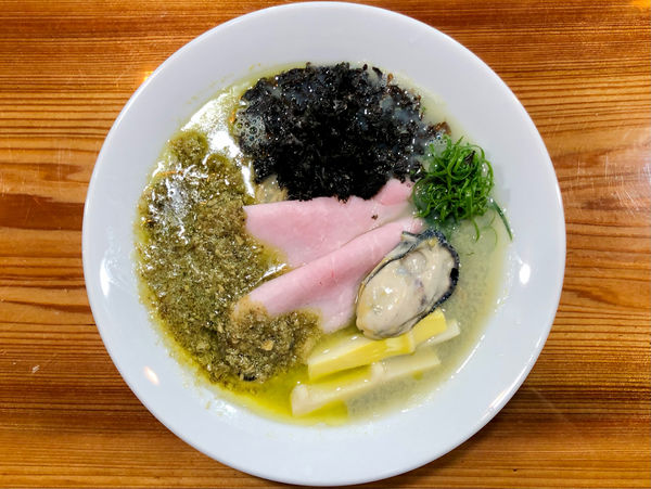 「★牡蠣塩らぁ蕎麦🍜¥950」@むかんの写真