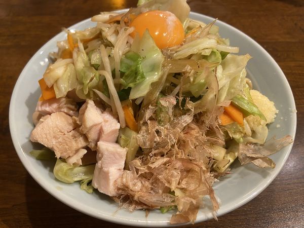 「男前汁なし」@自家製麺 酉 secondの写真