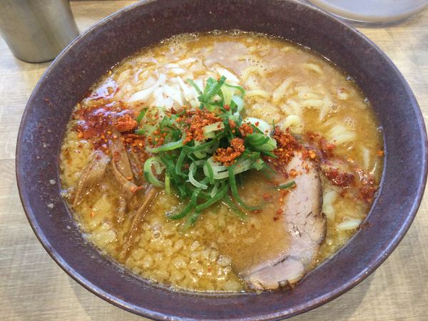 「背脂生姜味噌ラーメン(¥1,000)」@九段下 中路の写真