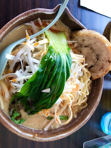 「信州味噌　タンタン麺(大盛)」@蔵出し味噌 麺場 田所商店 桶川店の写真