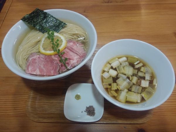 「昆布水つけめん醤油400g1150円」@アメノオトの写真
