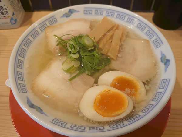 「会津山塩ラーメン」@麺処若武者 ASAKUSA 〜FUKUSHIMA NOODLE STYLE〜の写真