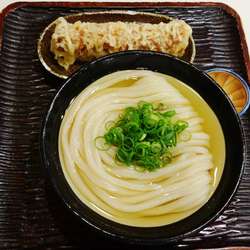 冷やかけ（480円）＋ちくわ天（220円）