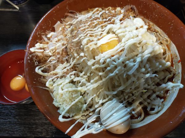 「【限定】～豚のソナタ～ ﾍﾟ･ﾔﾝｸﾞﾝ大+生卵 1250円」@豚星。の写真