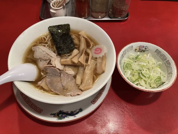「煮干し中華（並）」@末廣ラーメン本舗 盛岡分店の写真