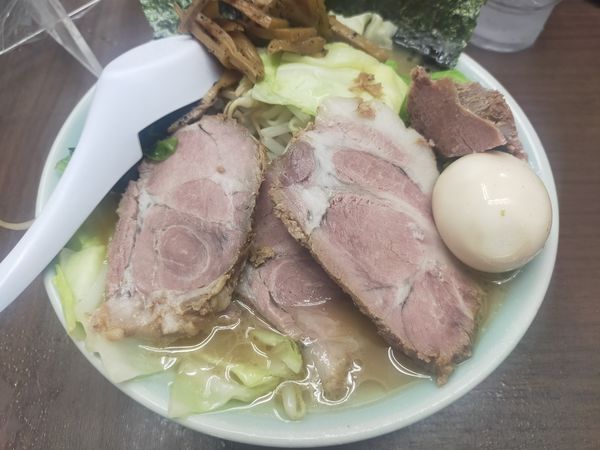 「全のせラーメン」@ラーメン 吉田屋 門前仲町店の写真