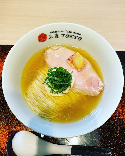 「柚子塩らぁ麺」@入鹿TOKYOの写真