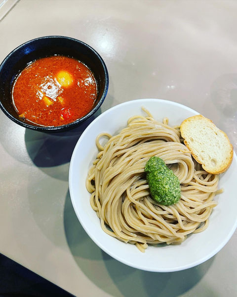 「海老トマトつけ麺」@つけ麺 五ノ神製作所の写真