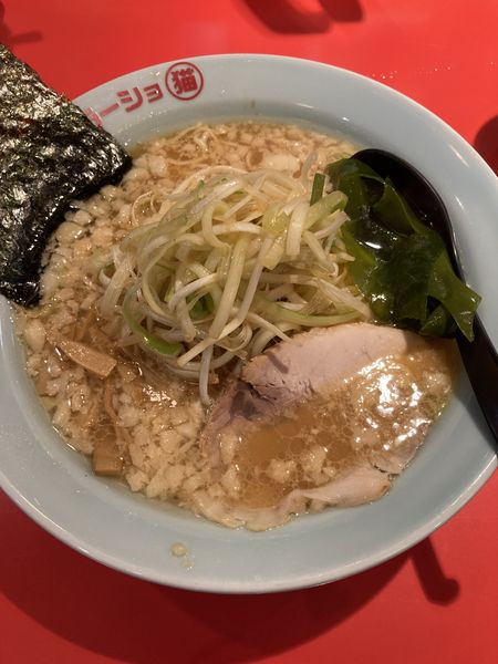 「ネギラーメン、醤油」@ラーショ マルミャーの写真