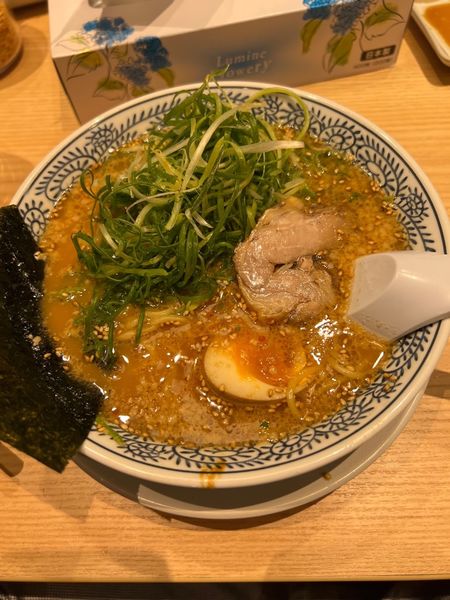 「ドッカンねぎ醬油とんこつ」@丸源ラーメン 三河安城店の写真