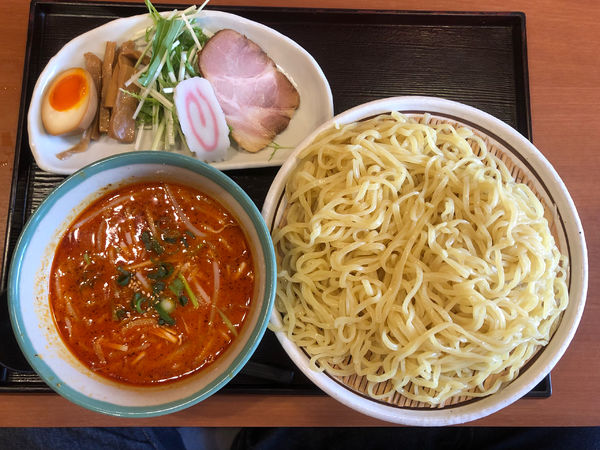 「担々つけ麺〈旨辛ゴマ味〉」@こだわりらーめん ゆきむら亭 つくば店の写真
