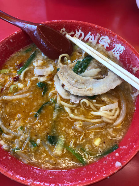 「味噌ラーメン」@らーめん弁慶 浅草本店の写真