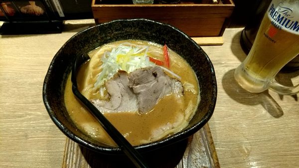 「頂上味噌麺_800円」@味噌が一番 中野サンモール店の写真