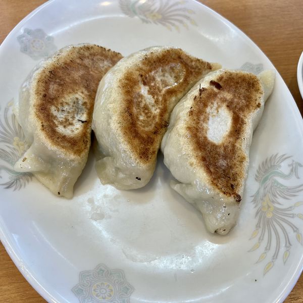 「3個焼ギョーザ￥231」@らーめん 香文の写真