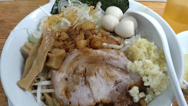 「油そば（980円税込）」@ラーメン赤沼の写真