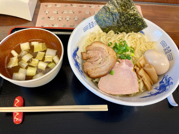 「つけ麺(塩)+味玉」@らーめん たけみやの写真
