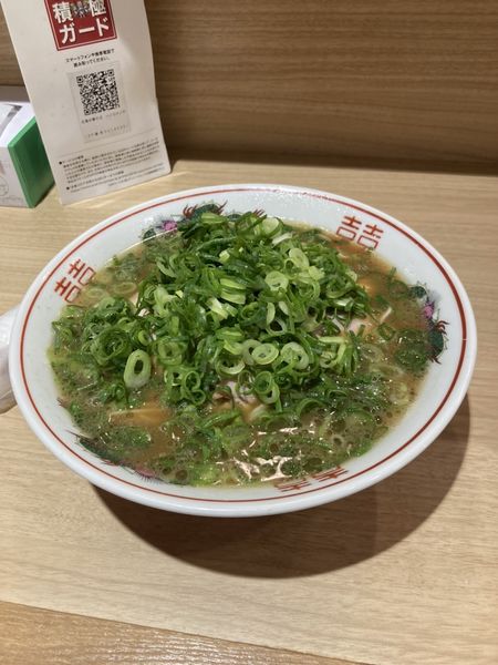 「中華そば大盛+ねぎ」@一ノ口十ノ口の写真