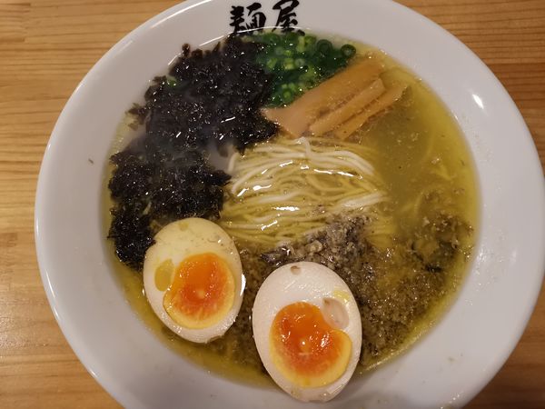 「牡蠣塩らぁ麺味玉入り」@麺屋 by LushMusicの写真