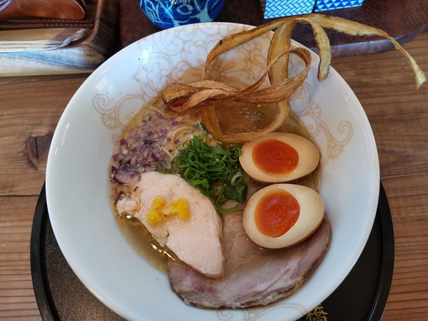 「塩とりそば」@とりそば下地橋の写真