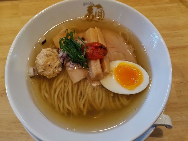 「特製塩そば」@二代目ガチ麺道場の写真