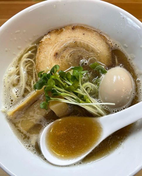 「味玉煮干しそば」@煮干しそば 虎希の写真