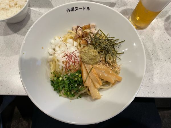 「濃厚牡蠣まぜそば」@外堀ヌードルの写真