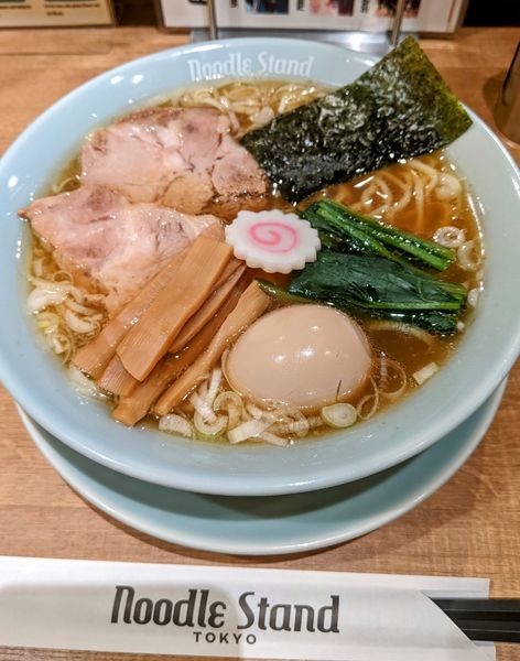 「味玉TOKYO中華そば　980円」@Noodle Stand Tokyoの写真